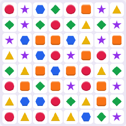 Match 3: swaps and cascades